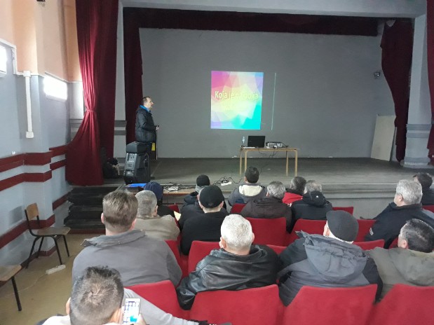 Predavanje u gradu Kočani - Makedonija